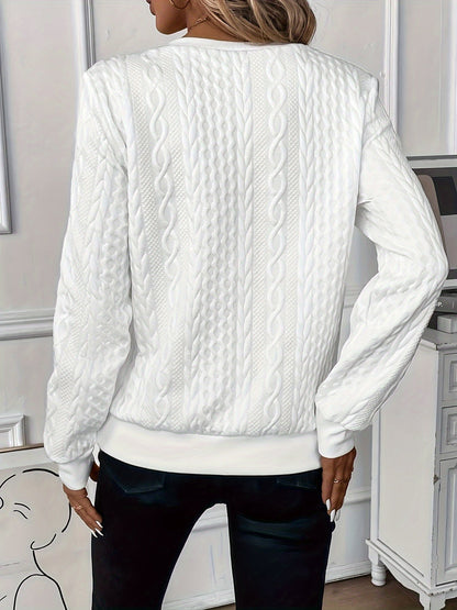 Classic relaxed knit jumper for women | Amy -7