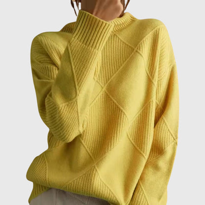 Soft cosy relaxed jumper for women | Lunelle -4