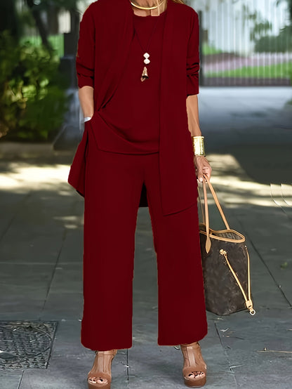 Refined soft relaxed top for women -3