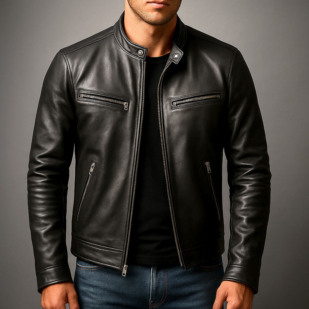 Refined lightweight relaxed jacket for men | Hawthorne -6