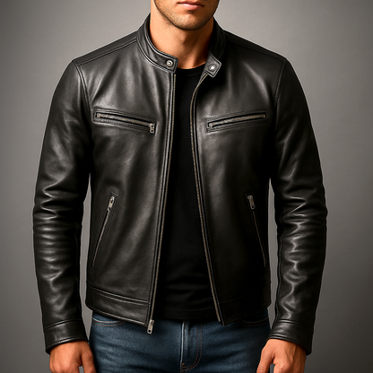 Refined lightweight relaxed jacket for men | Hawthorne -6