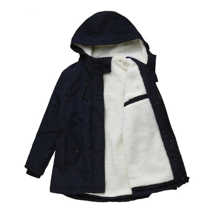 Elegant warm tailored coat for women | AMINA -7
