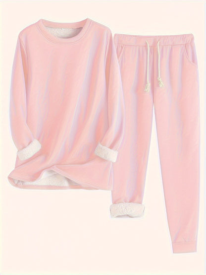 Comfortable soft relaxed loungewear set for women | Elara -5