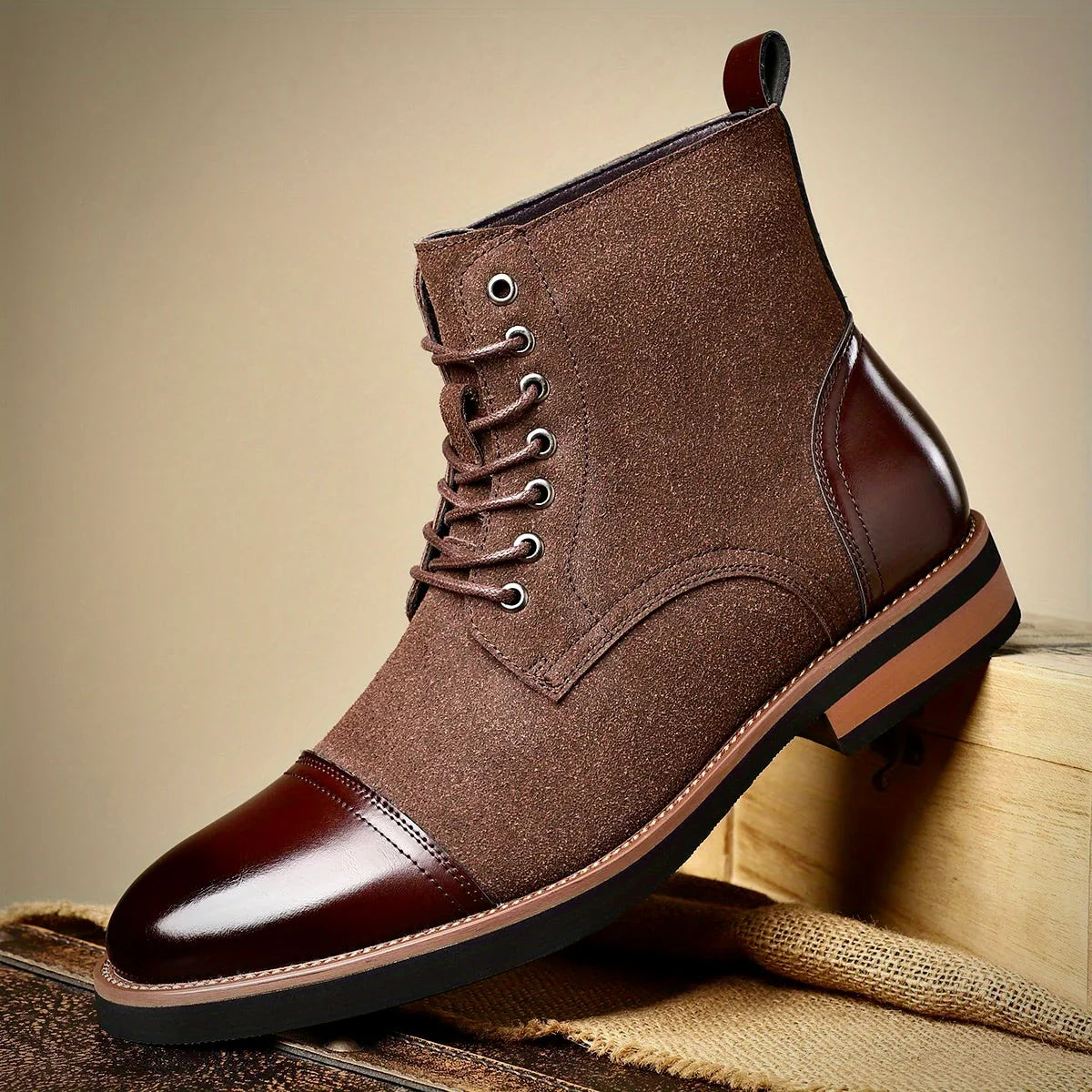 Classic everyday leather boots for men | Oliver Ashford -6