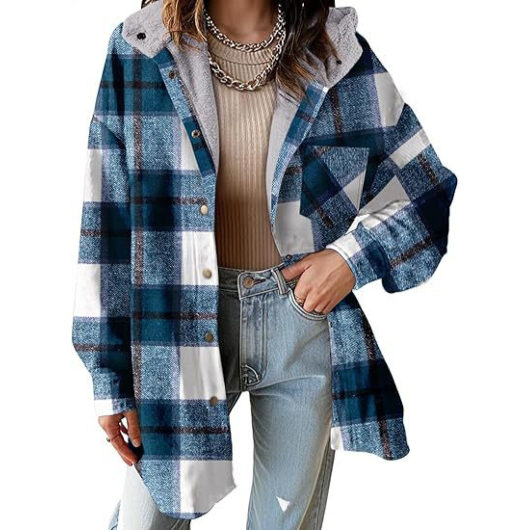 Refined versatile relaxed jacket for women | Tallulah -8