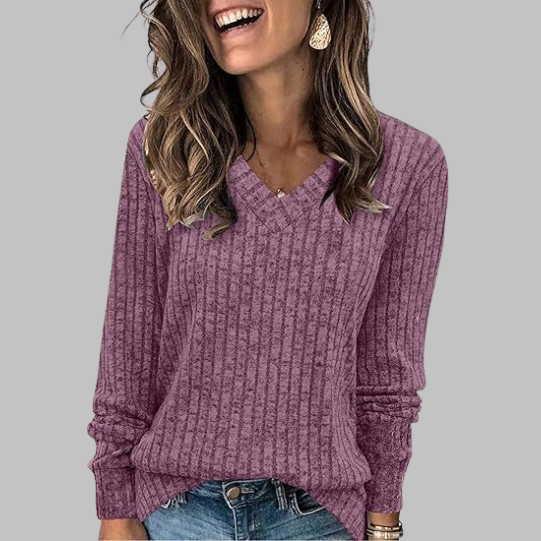Soft everyday relaxed top for women | Deri -12