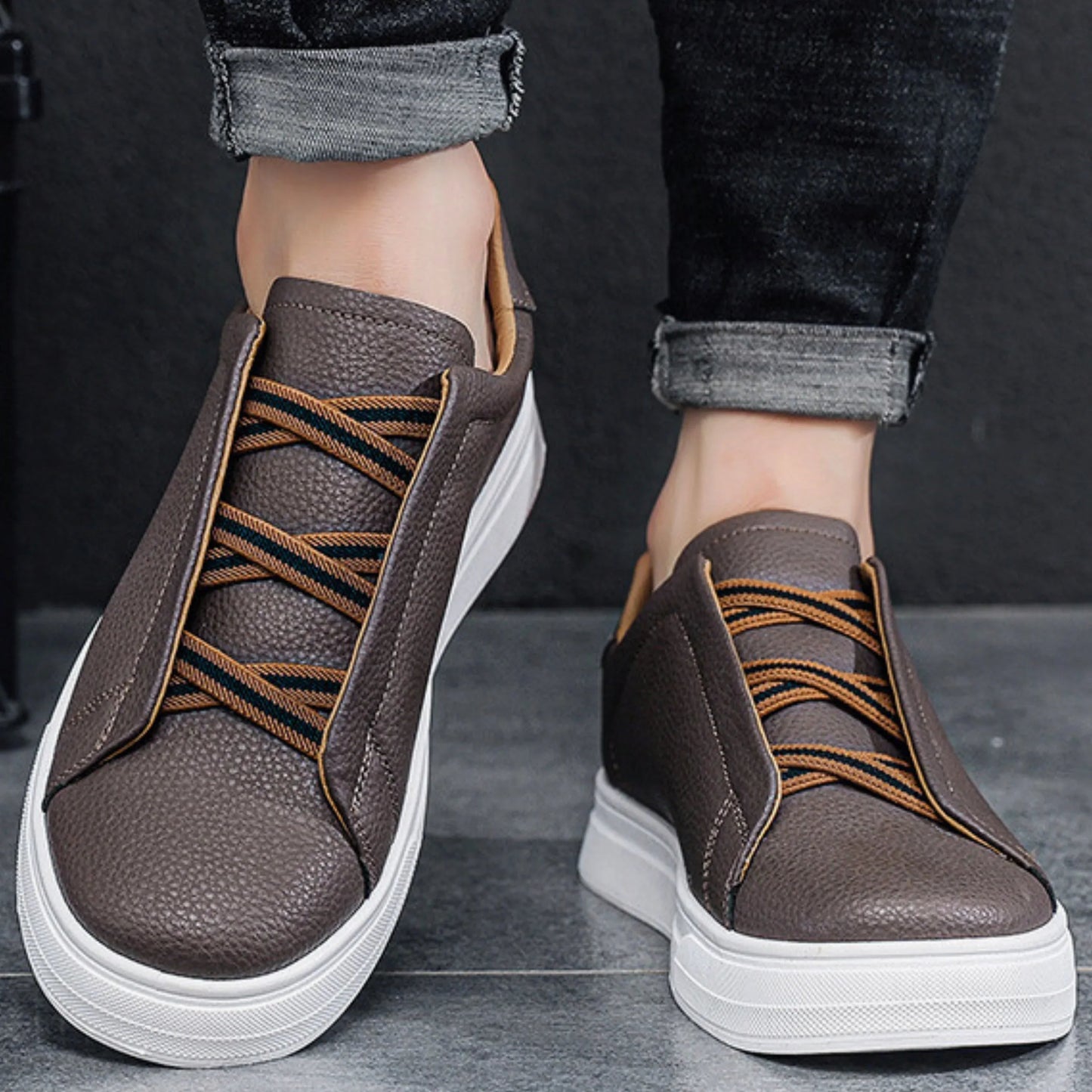 Comfortable lightweight casual trainers for men | Vera -5