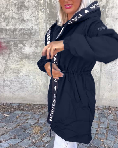 Elegant warm insulated coat for women | VANESSA -3