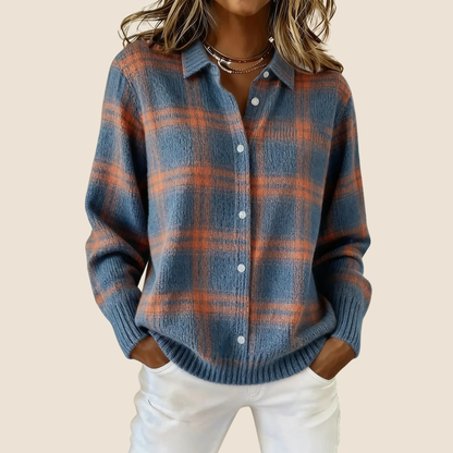 Cosy relaxed ribbed jumper for women | Vivienne -3