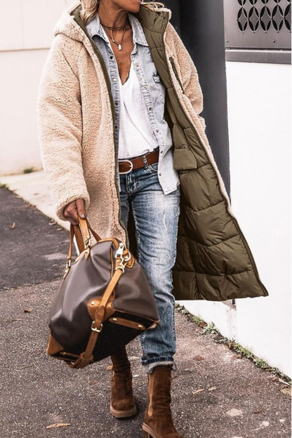 Elegant tailored insulated coat for women | Sasha -12