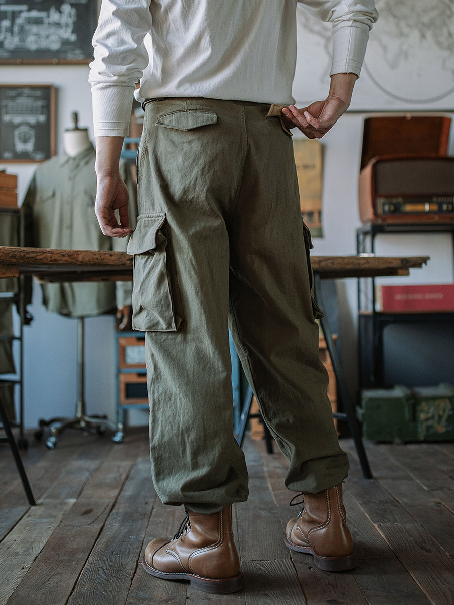 Classic utility everyday cargo trousers for men | M-47 -9