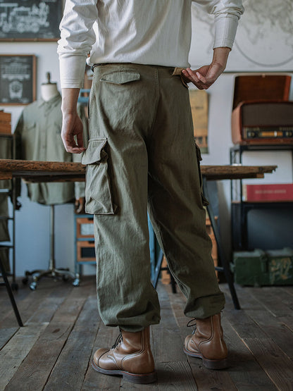Classic utility everyday cargo trousers for men | M-47 -9
