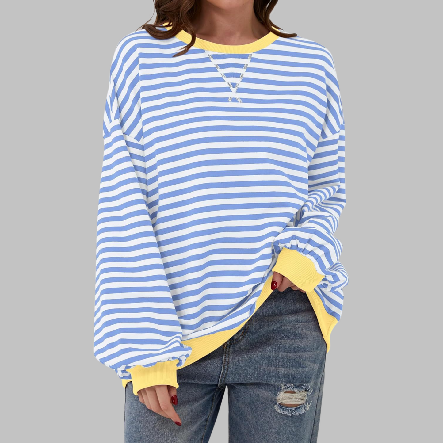 Classic everyday relaxed t-shirt for women | Luka -6