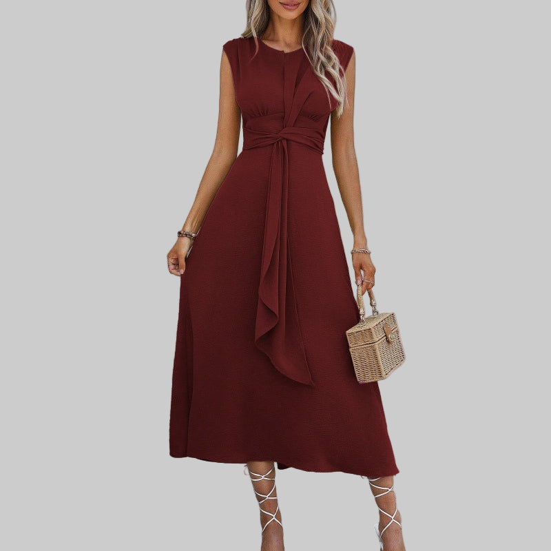 Classic everyday relaxed maxi dress for women | Reese -9