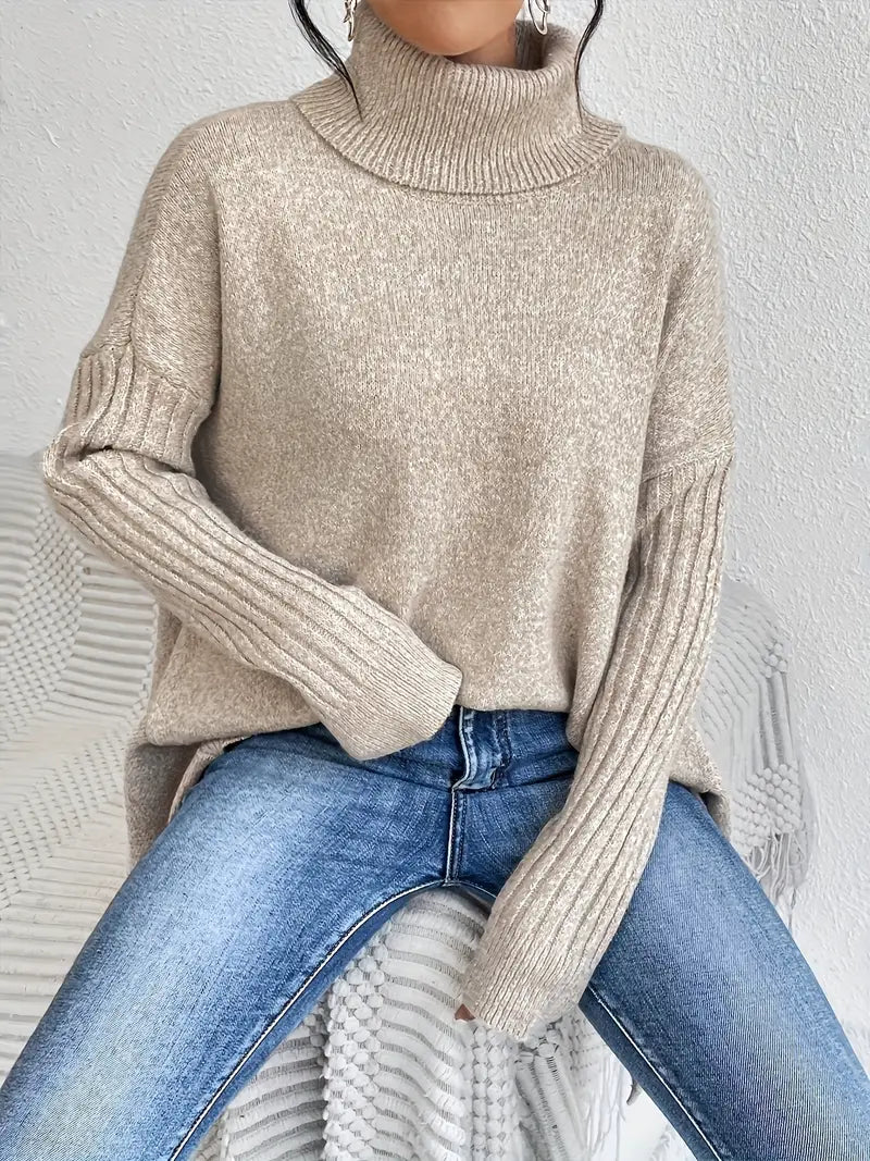 Classic soft knit jumper for women | Elowen -5