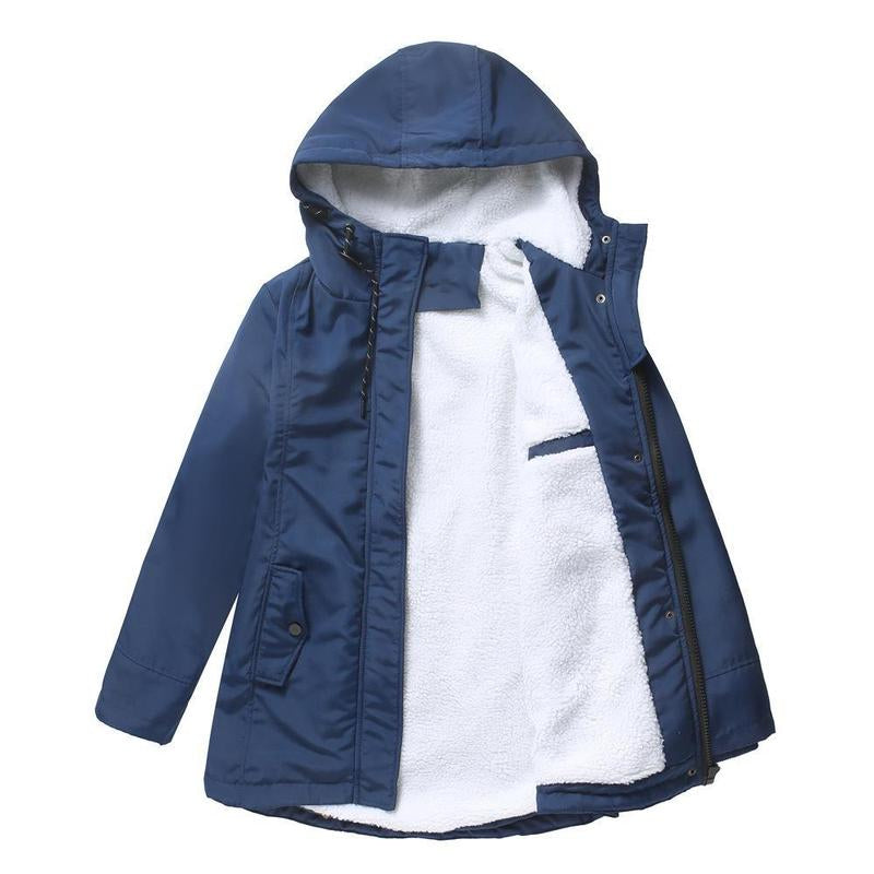 Elegant warm tailored coat for women | AMINA -5