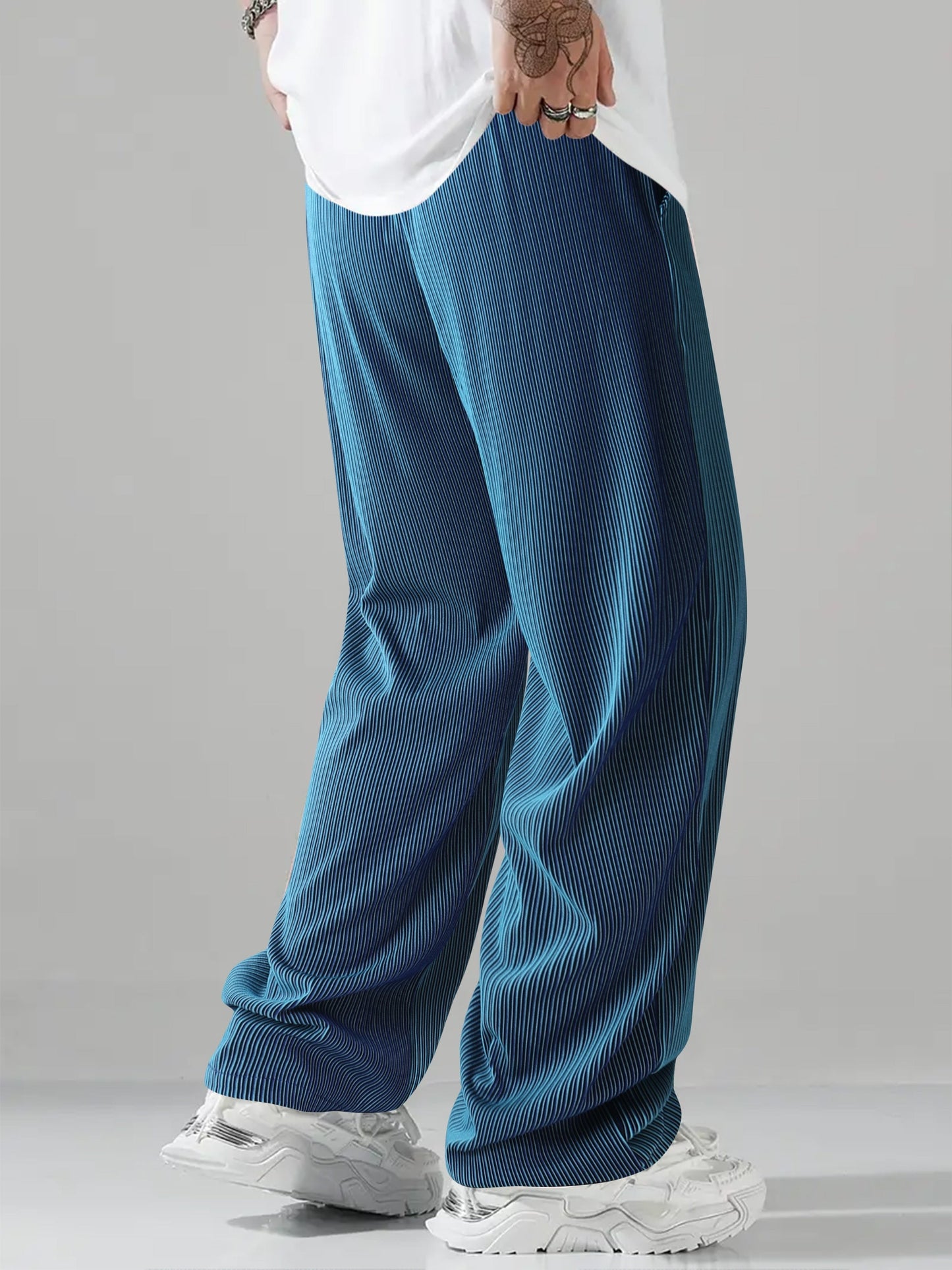 Smart tailored relaxed trousers for men | Ellison -6