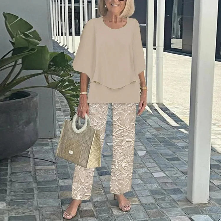 Matching versatile relaxed co-ord set for women | Genevieve -10