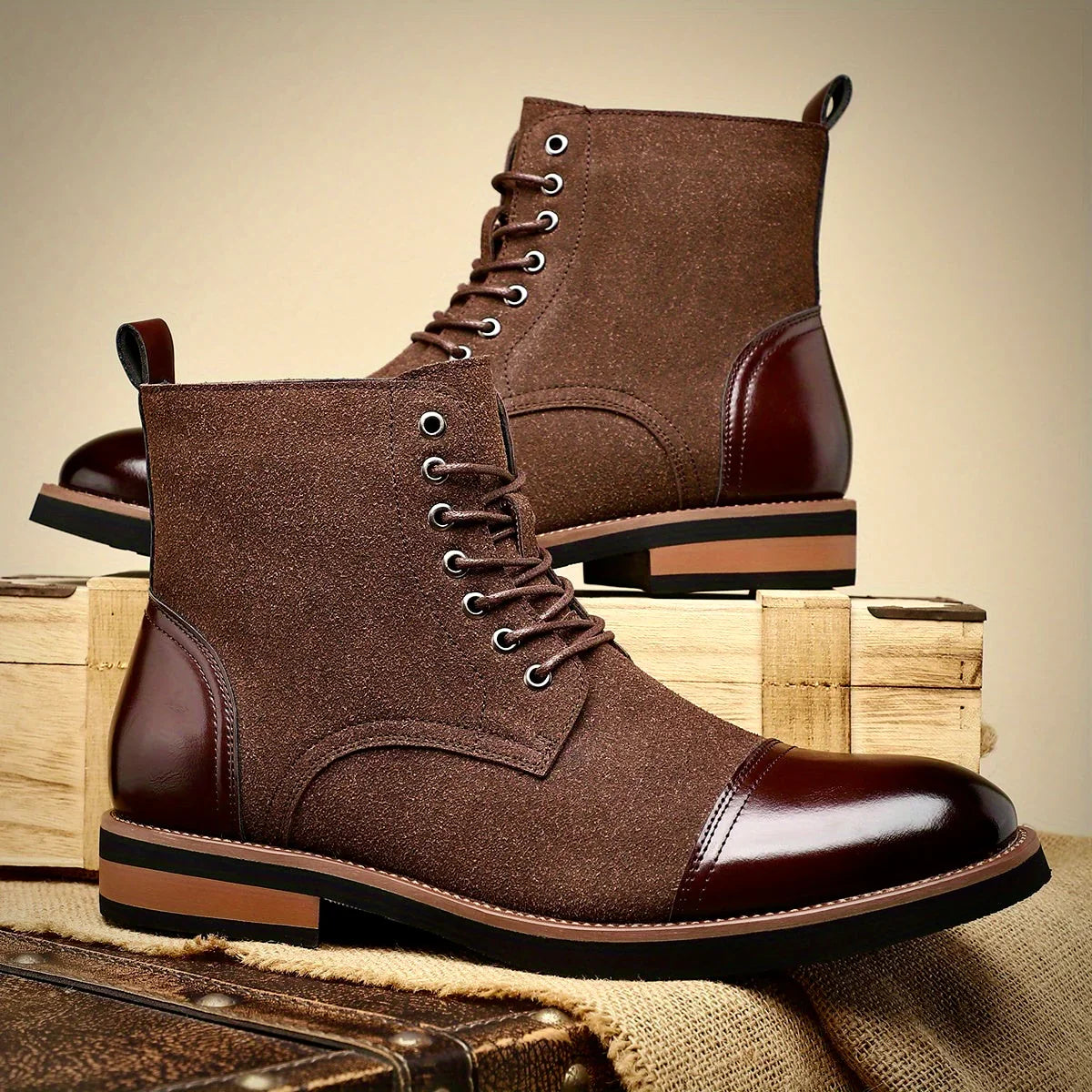 Classic everyday leather boots for men | Oliver Ashford -4