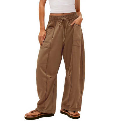 Classic everyday relaxed trousers for women | AVANITA -9