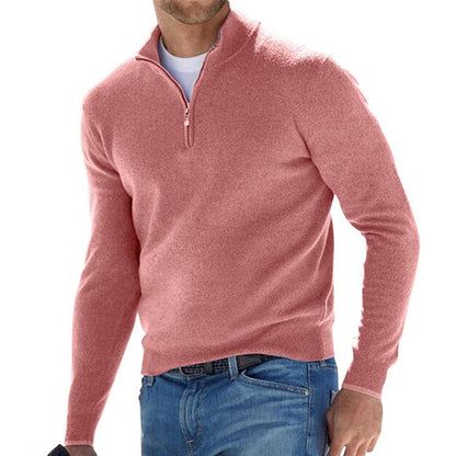 Soft relaxed knit jumper for men | Harris -6
