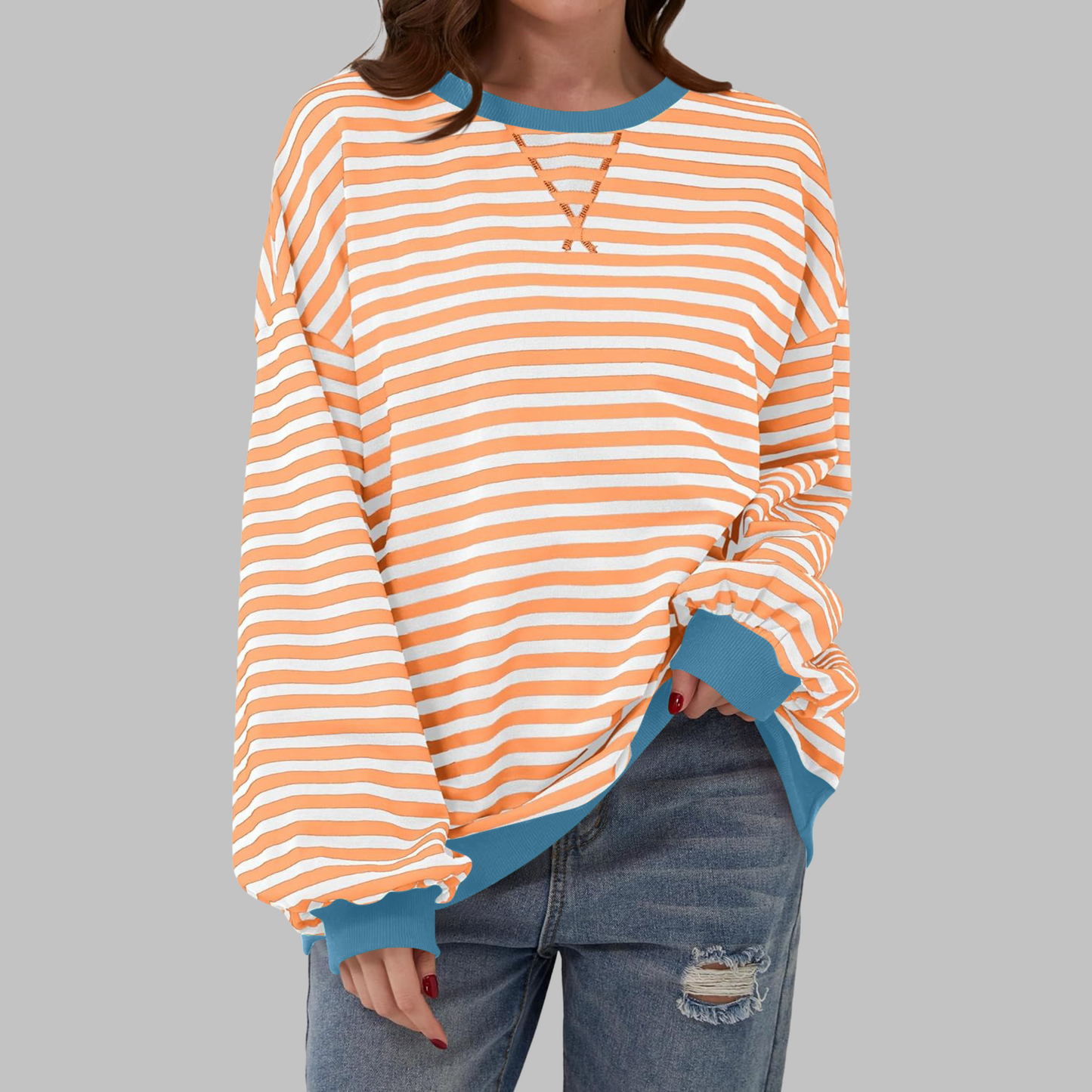 Classic everyday relaxed t-shirt for women | Luka -7