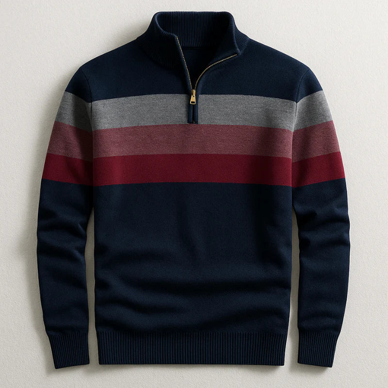 Classic soft ribbed jumper for men | Lorven -1