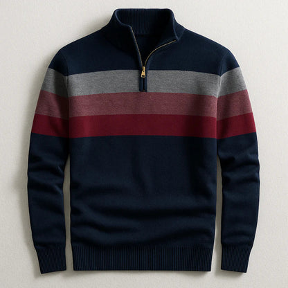 Classic soft ribbed jumper for men | Lorven -1