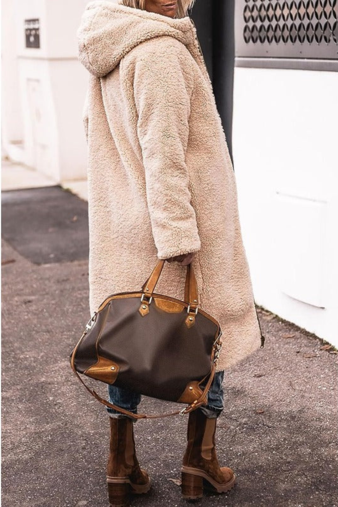 Elegant tailored insulated coat for women | Sasha -2