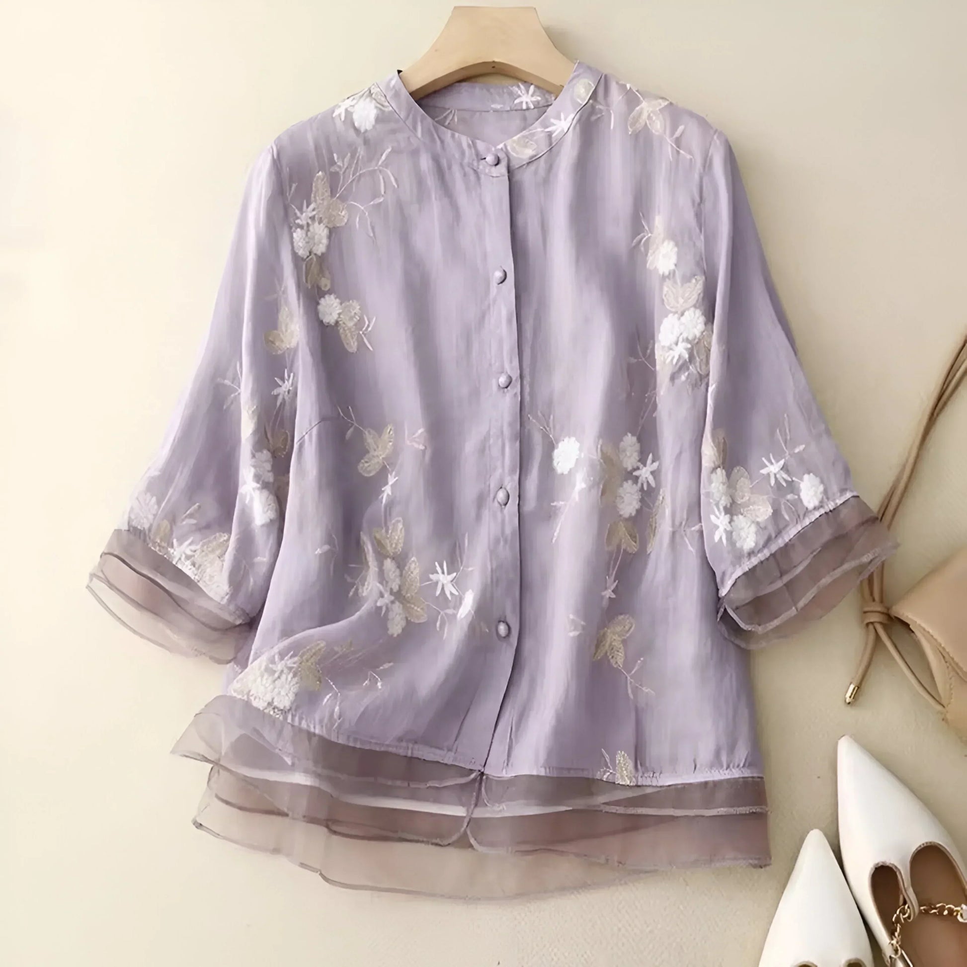 Everyday versatile relaxed top for women | Emily -9