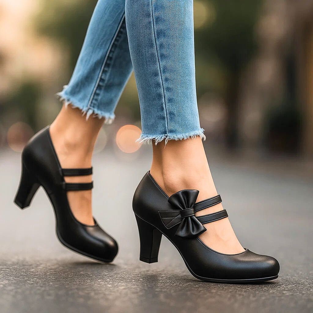 Refined statement everyday heels for women | BELLA -2