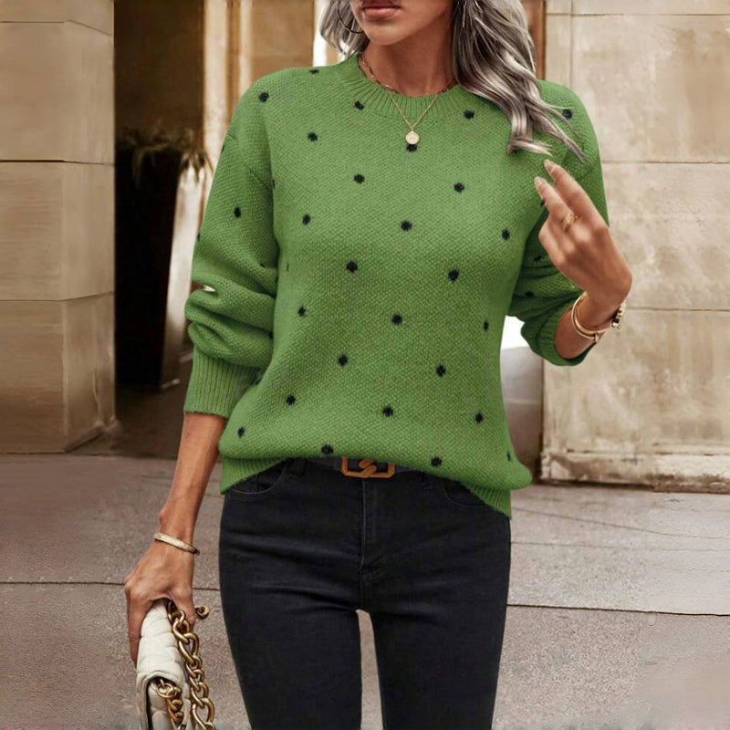 Classic knit ribbed jumper for women | Lunette -2