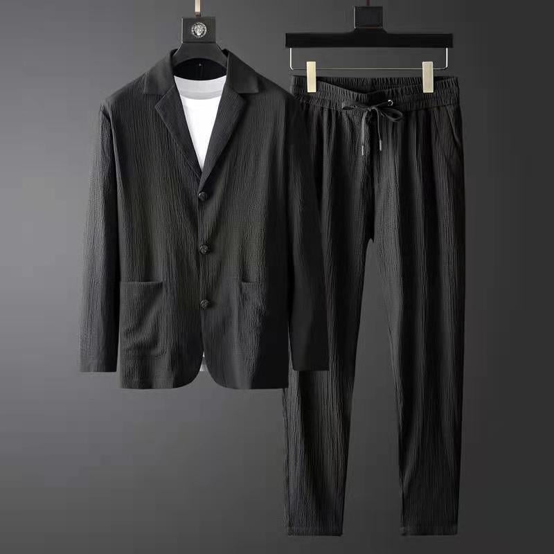 Classic smart fitted blazer for men | Alvari -2