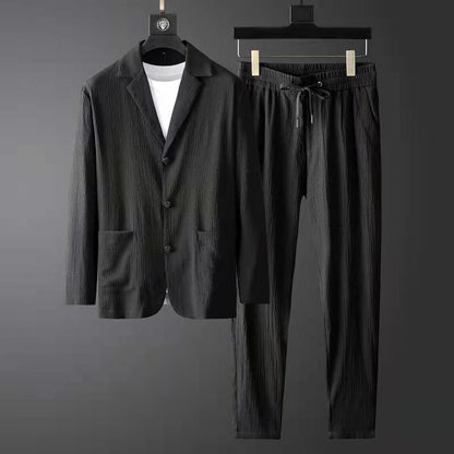 Classic smart fitted blazer for men | Alvari -2