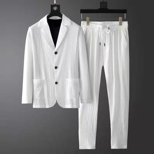 Classic smart fitted blazer for men | Alvari -1