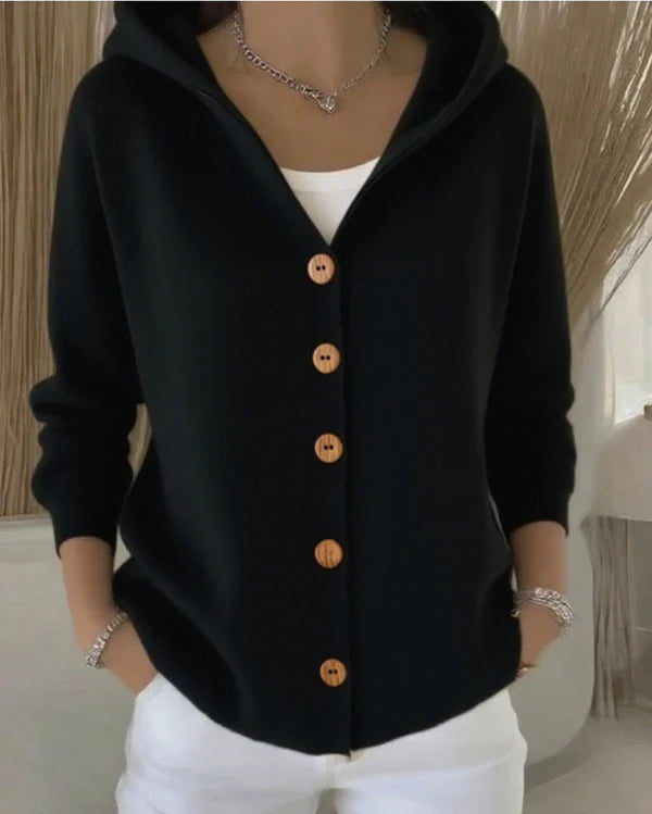 Cosy relaxed knit cardigan for women | Amelia -5
