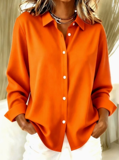 Classic elegant everyday blouse for women | Aurelie -4