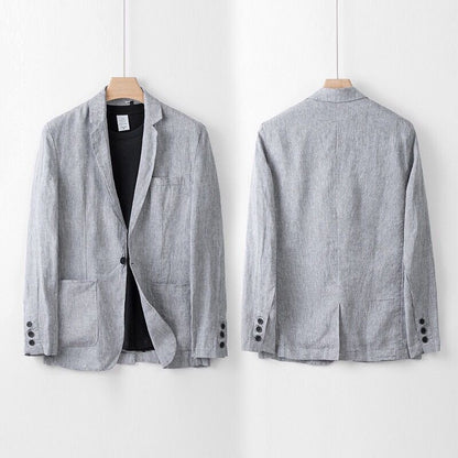 Refined smart structured suit set for men | Sandro -4