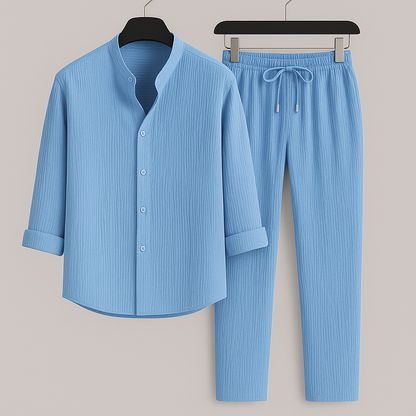 Refined versatile relaxed top for men | Cavari -5