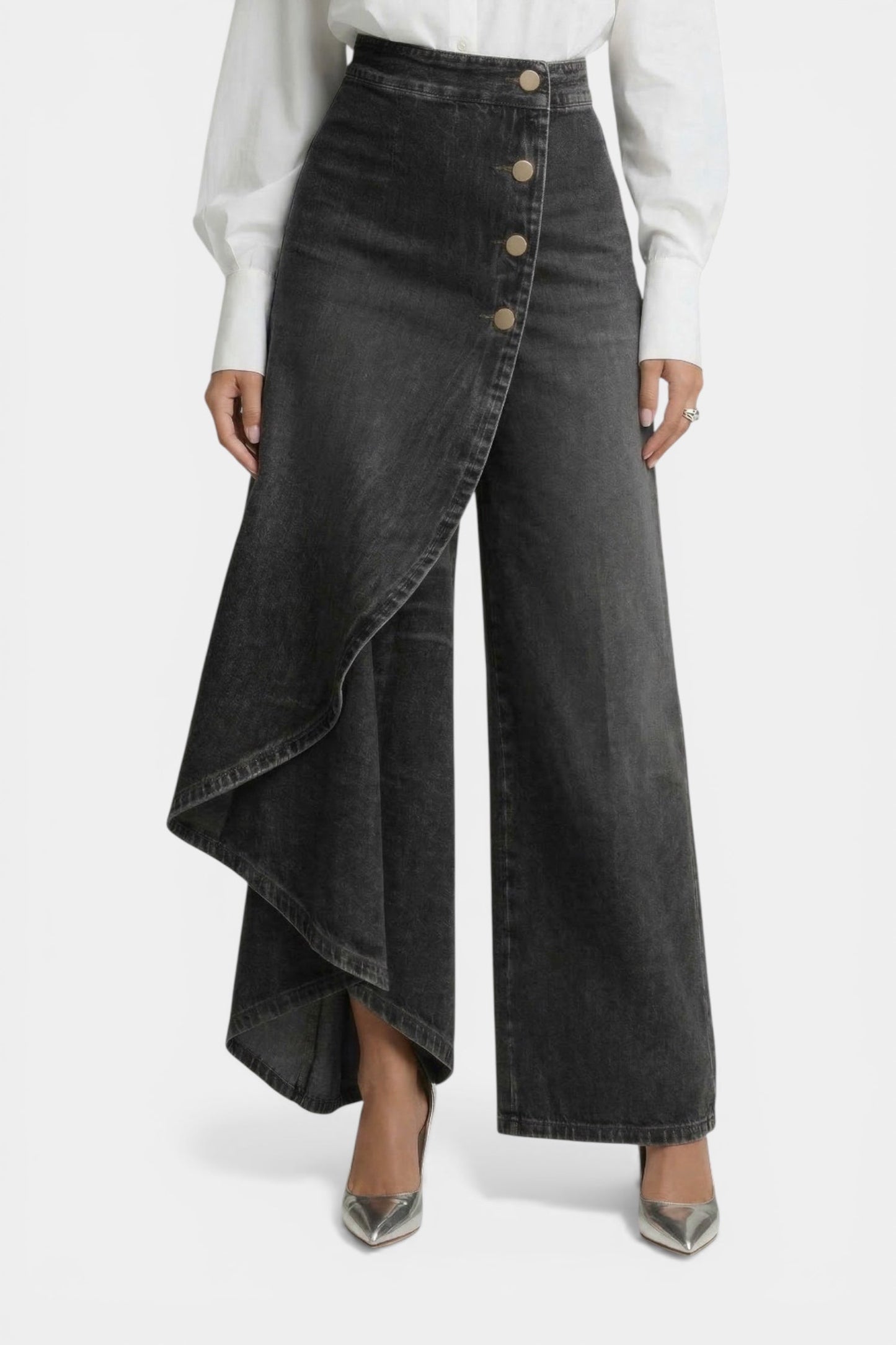 Classic smart relaxed trousers for women | Alina -7