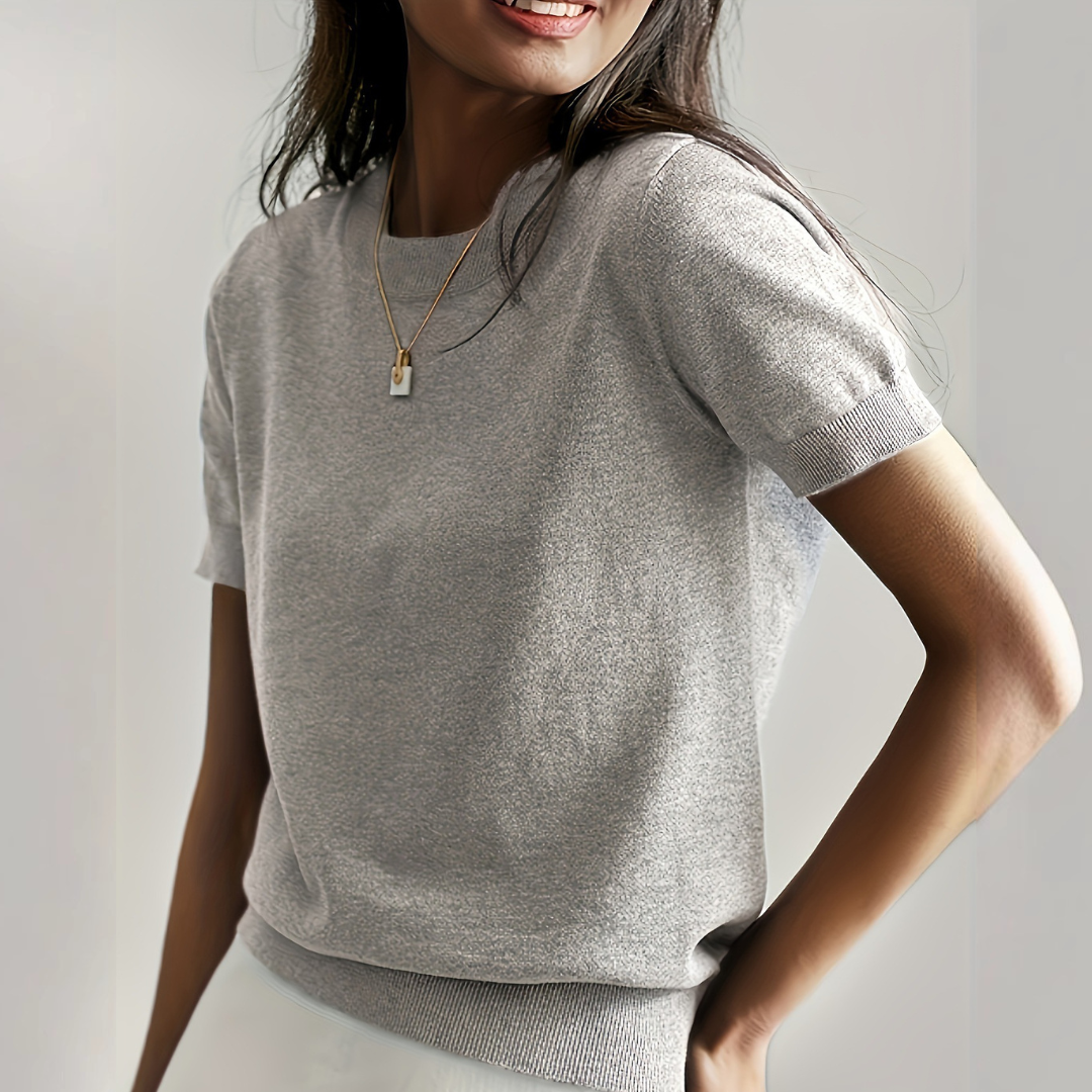 Refined soft everyday top for women | Vianca -5