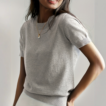Refined soft everyday top for women | Vianca -5