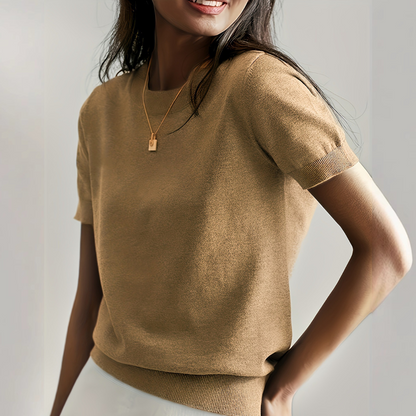 Refined soft everyday top for women | Vianca -6