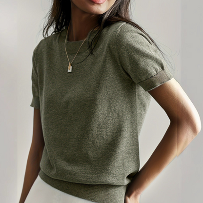 Refined soft everyday top for women | Vianca -1