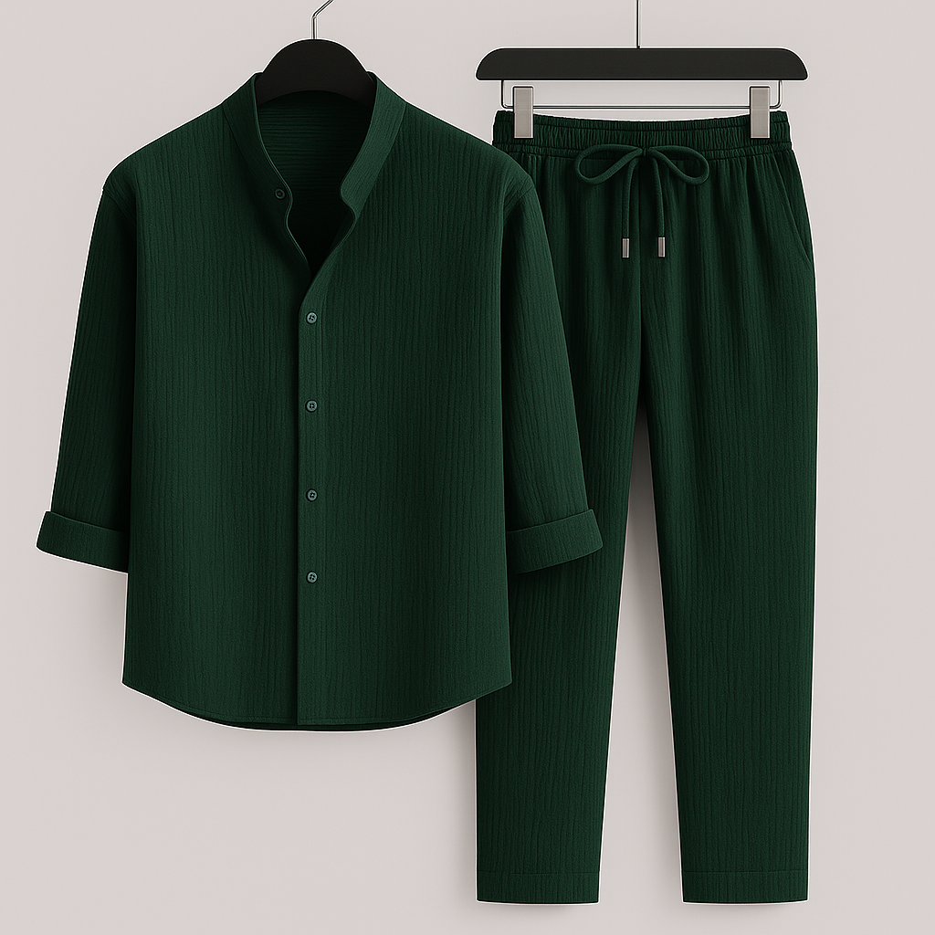 Refined versatile relaxed top for men | Cavari -6