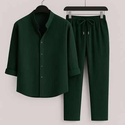 Refined versatile relaxed top for men | Cavari -6