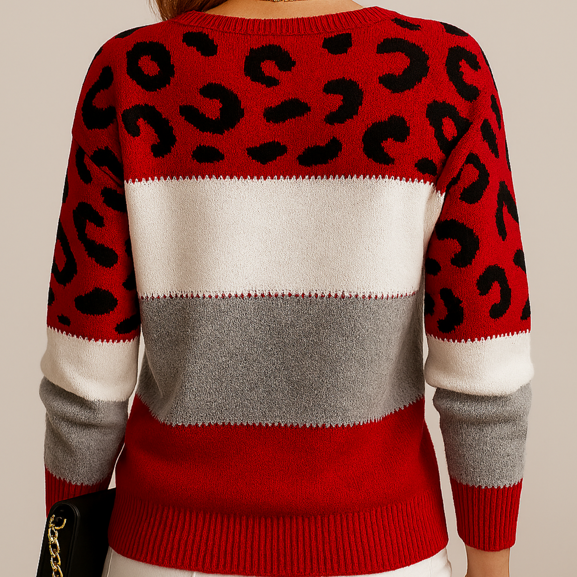Classic soft ribbed jumper for women | Pascaline -6