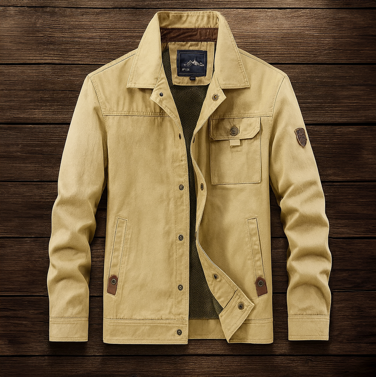 Lightweight versatile relaxed jacket for men | Caldwell -2