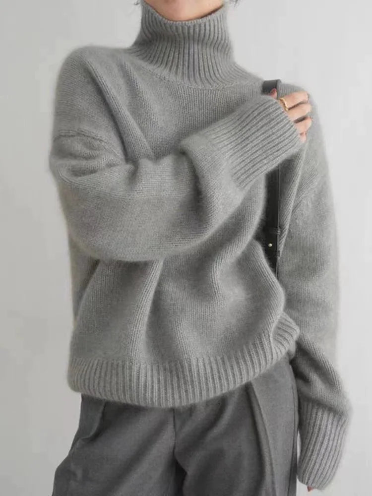 Classic soft knit jumper for women | Isabella -5