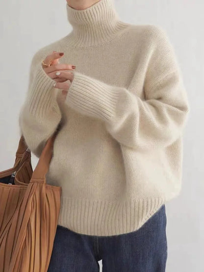 Classic soft knit jumper for women | Isabella -1